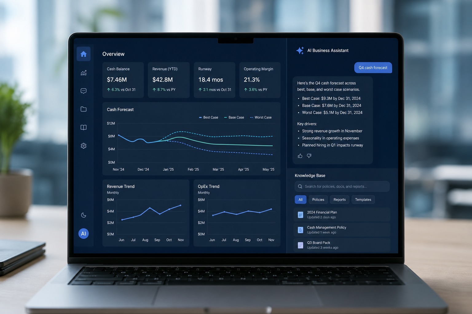 Enterprise AI Business Assistant — Enterprise AI project